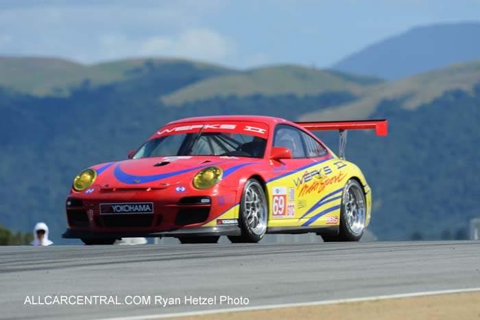 Porsche 911 GT3 Cup Mazda Raceway Laguna Seca