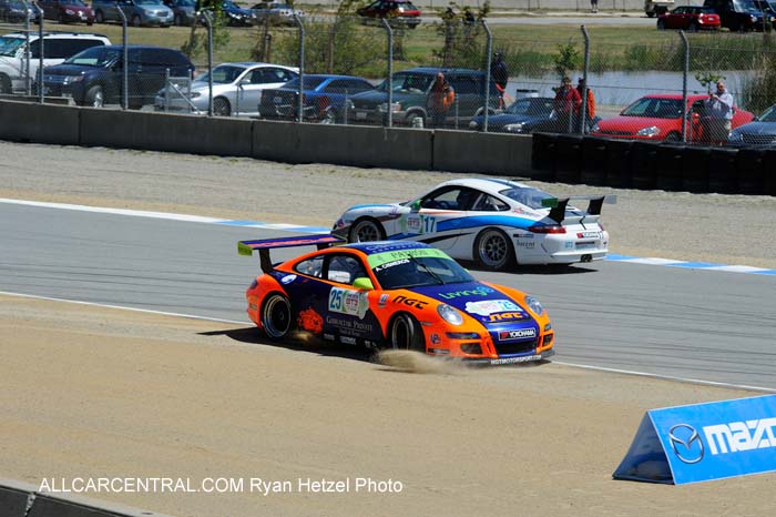 Porsche 911 GT3 Cup Mazda Raceway Laguna Seca