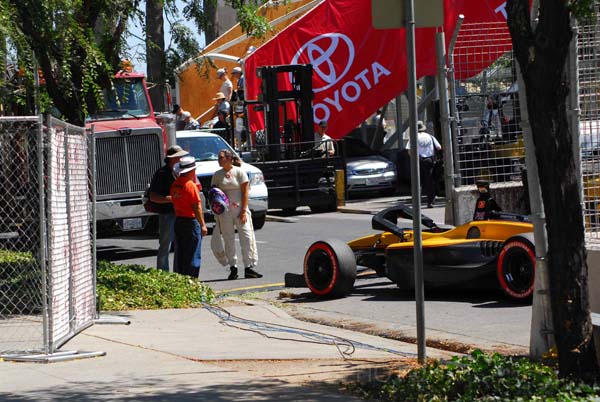 Catherine Legge CHAMPCAR San Jose, CA 2007