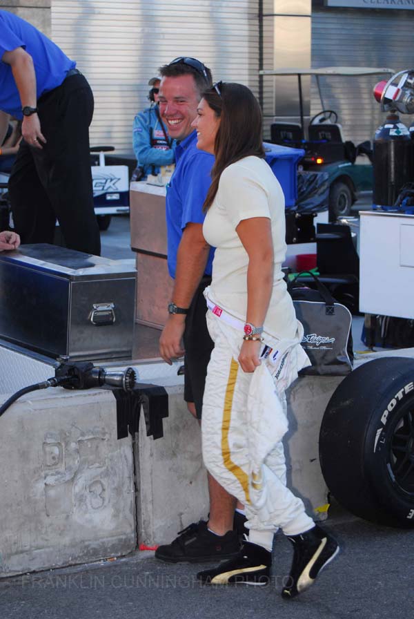 Catherine Legge CHAMPCAR San Jose, CA 2007