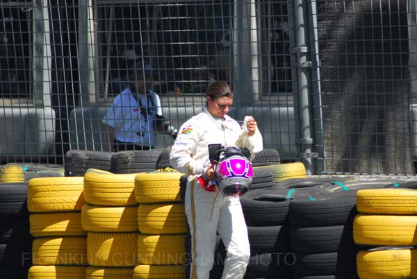 Catherine Legge CHAMPCAR San Jose, CA 2007