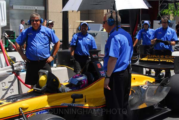 Catherine Legge CHAMPCAR San Jose, CA 2007