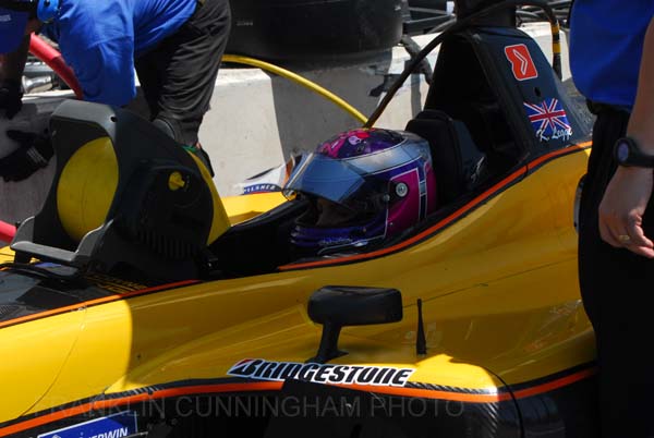 Catherine Legge CHAMPCAR San Jose, CA 2007