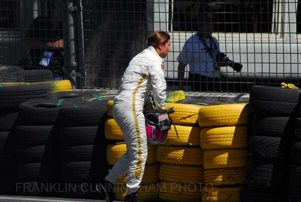 Catherine Legge CHAMPCAR San Jose, CA 2007