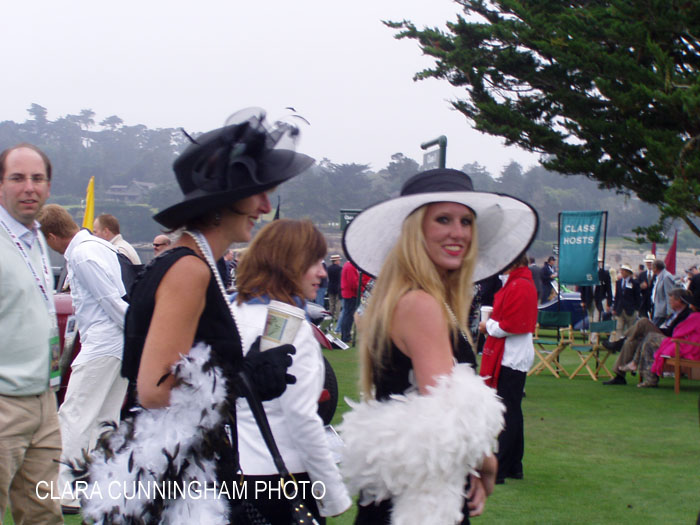 Fashion Ladies at the 59th Pebble Beach Concours d'Elegance®