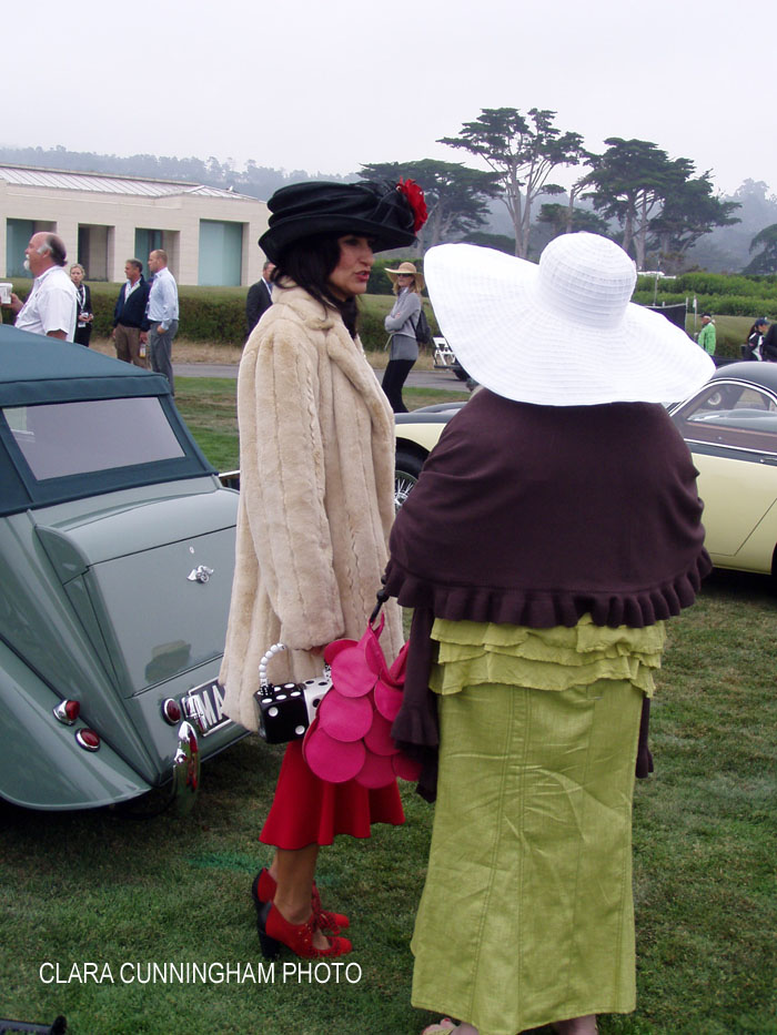Fashion Ladies at the 59th Pebble Beach Concours d'Elegance®