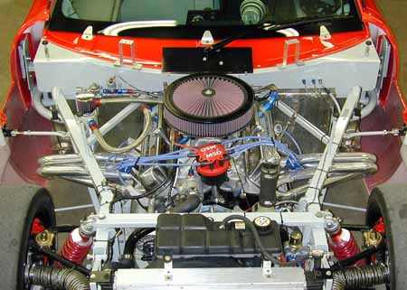 Panoz GTS Engine Bay 2007