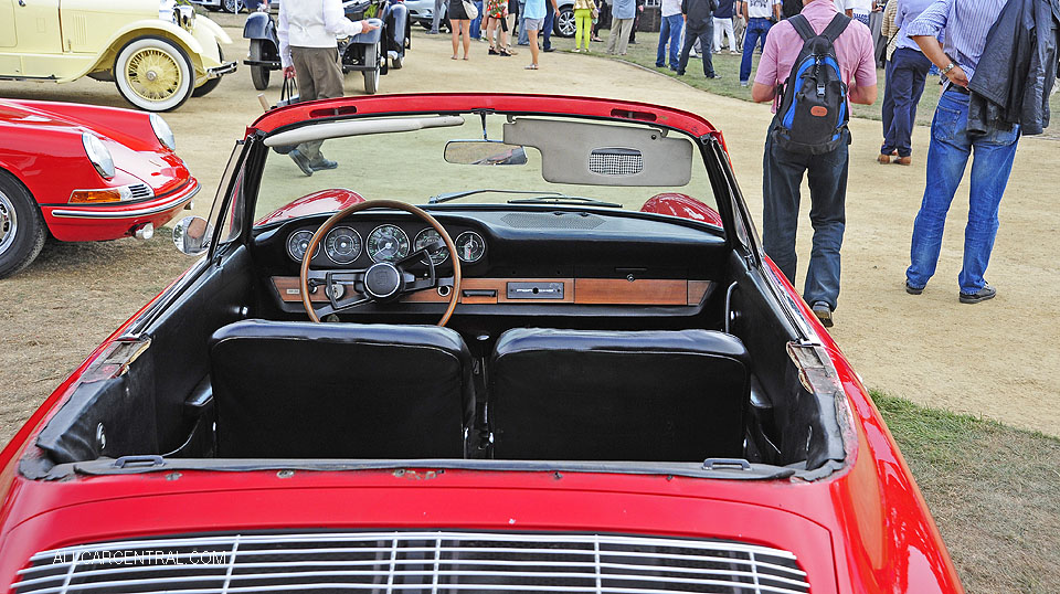  Porsche 901 1964 Karmann Cabriolet Targa Prototype Pebble Beach Tour d'Elegance 2013 