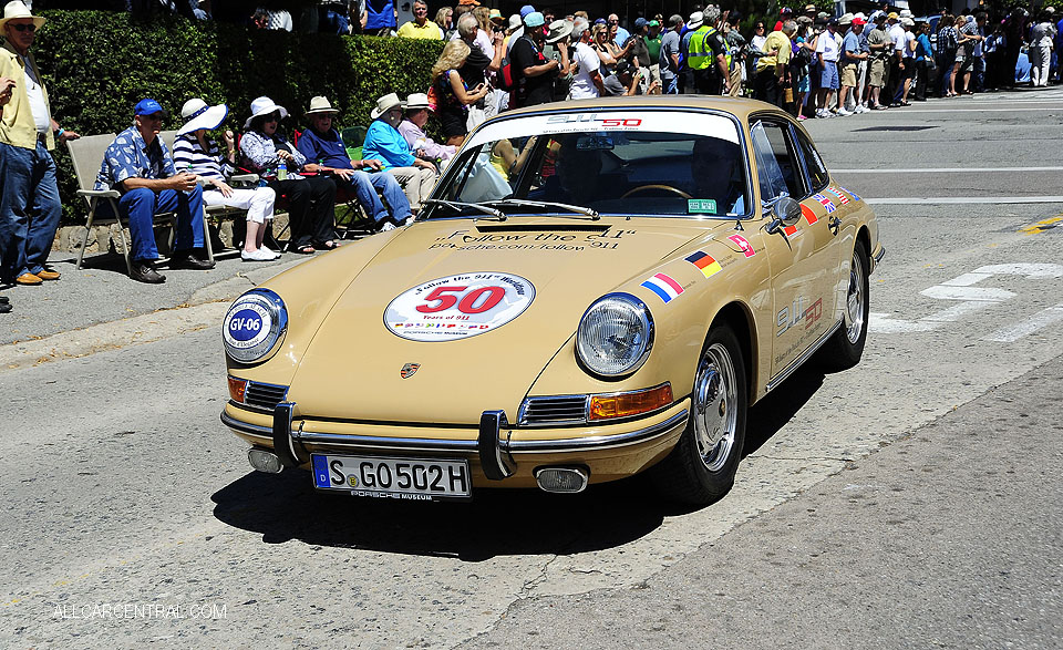 Porsche 911 1967 'Around the World' Porsche Museum-Pebble Beach Tour d'Elegance 2013 