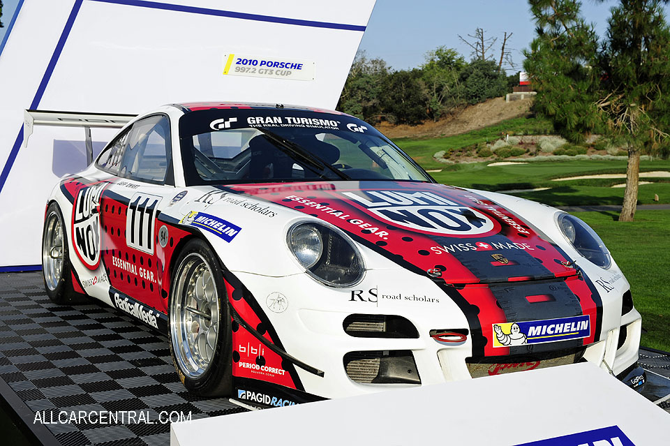  Porsche 997.2 GT3 CUP Jeff Zwart 2010 Porsche Works Monterey 2017 